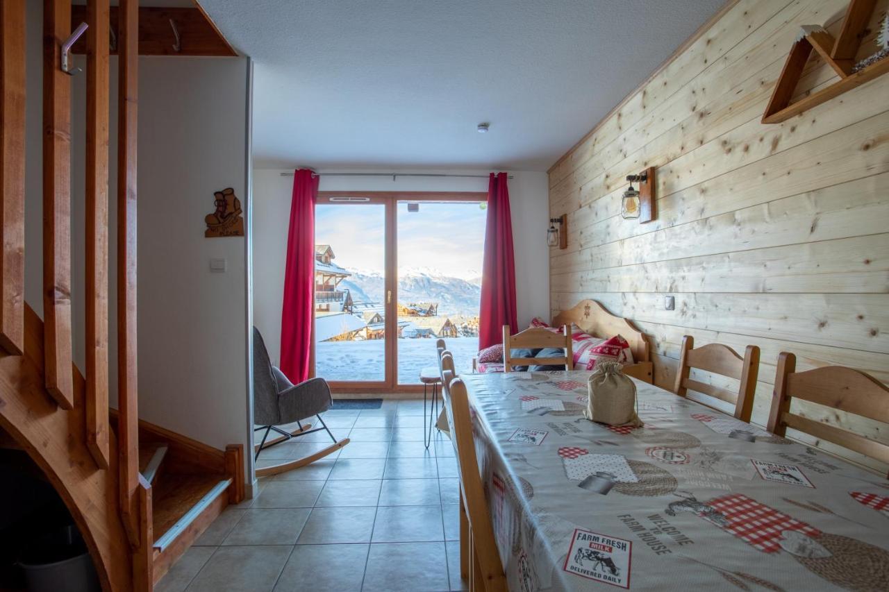 Cosy Cottage 1800 - Pied Des Pistes - Piscine, Sauna, Parking Privee ليه أورس المظهر الخارجي الصورة